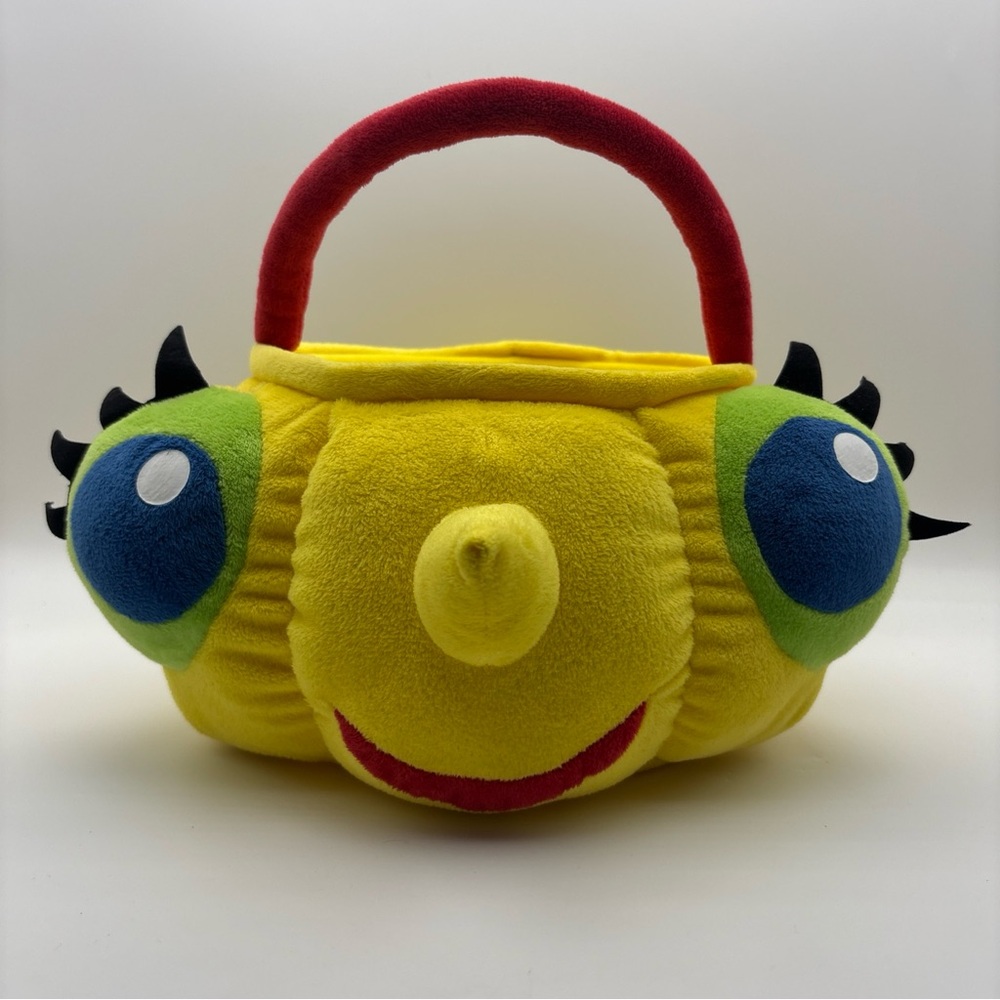 Miss Spider Sunnypatch Kids Easter Candy Basket / Treat Bucket - Plush - EUC
